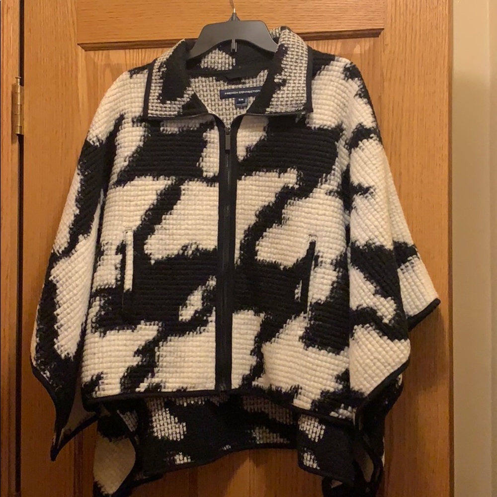 French Connection wool shawl